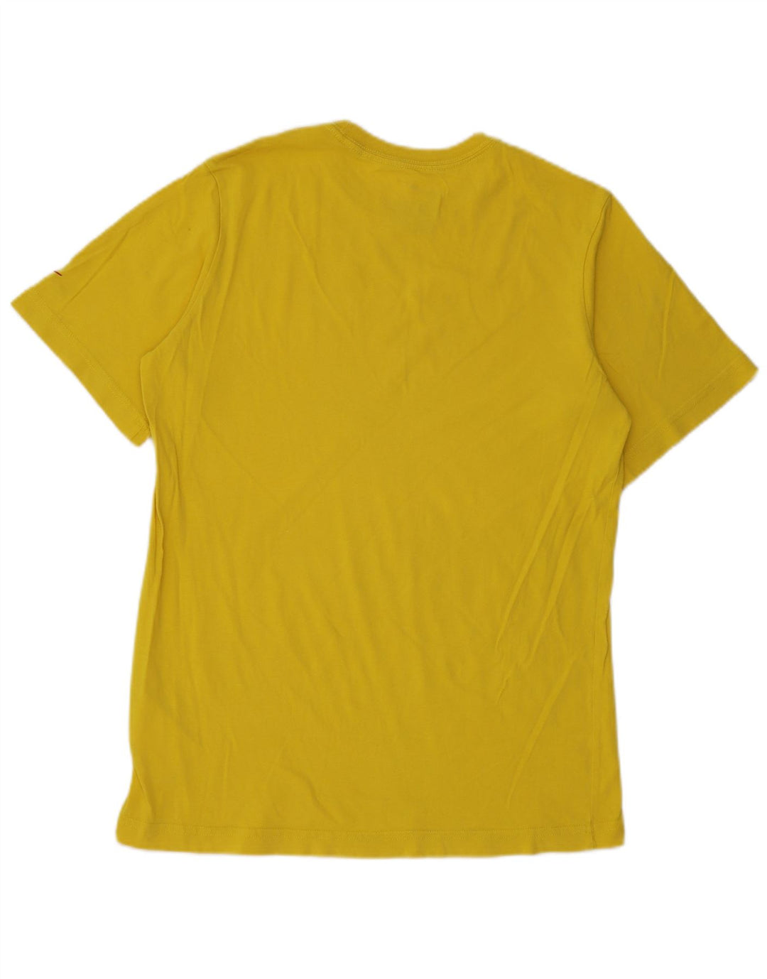 T-shirt grafica NIKE da bambino 13-14 anni XL in cotone giallo