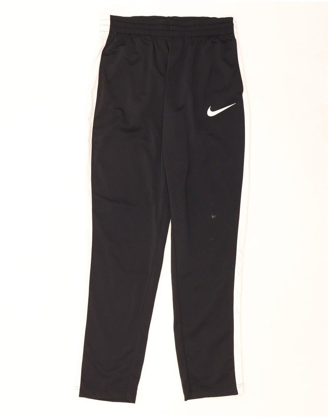 Pantaloni da tuta da uomo NIKE, poliestere color block medio nero