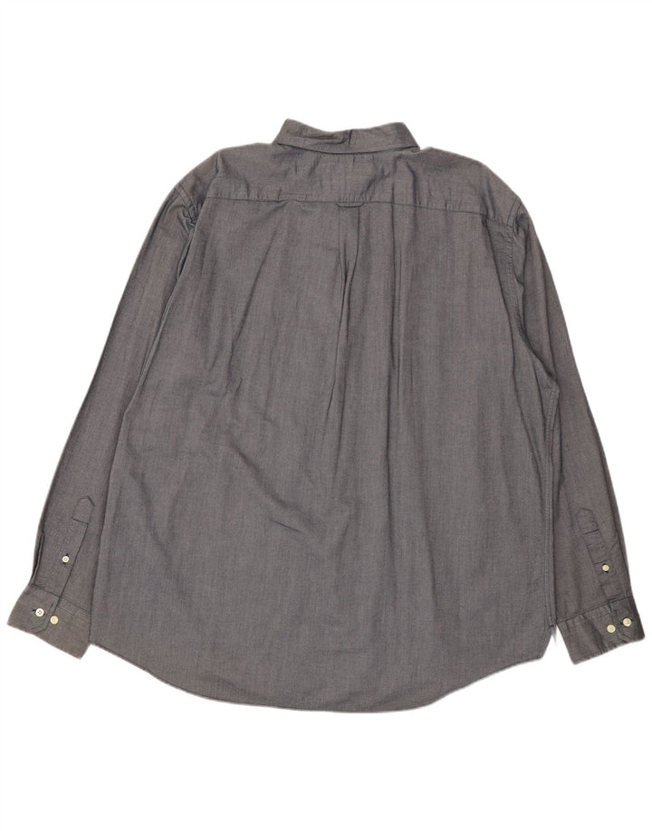 Camicia da uomo Nautica XL in cotone grigio