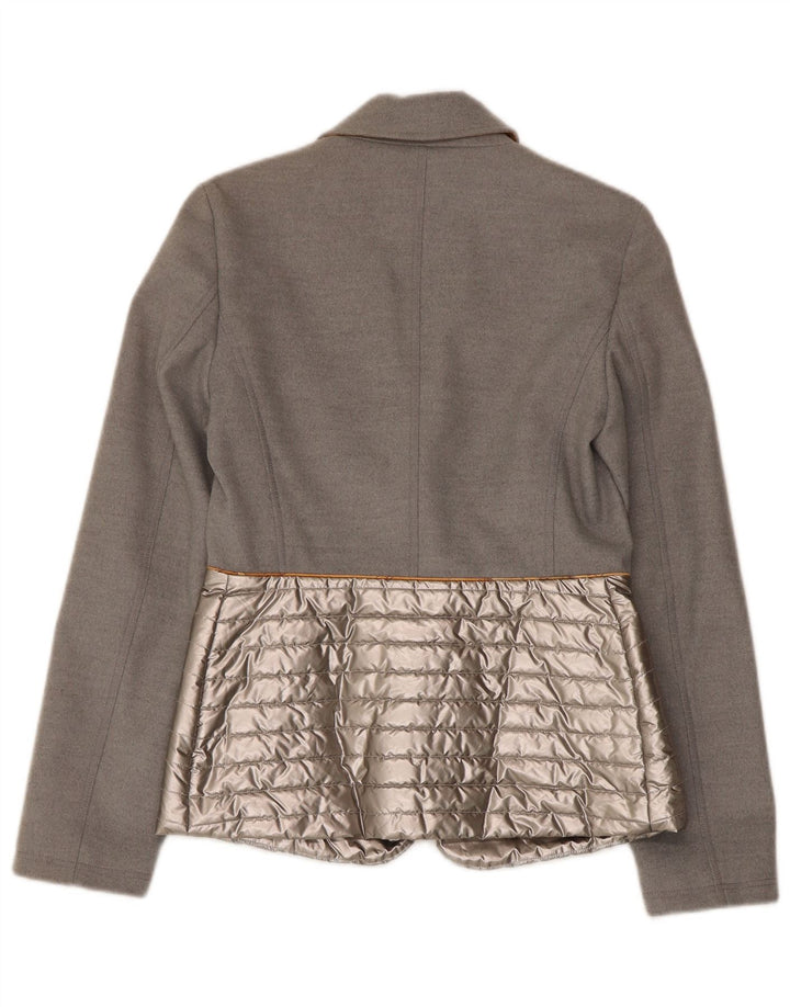 Giacca blazer imbottita da donna ALVIERO MARTINI IT 38 XS Colorblock grigio