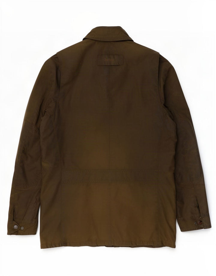 Giacca da uomo in cotone cerato Barbour UK 38 medio kaki