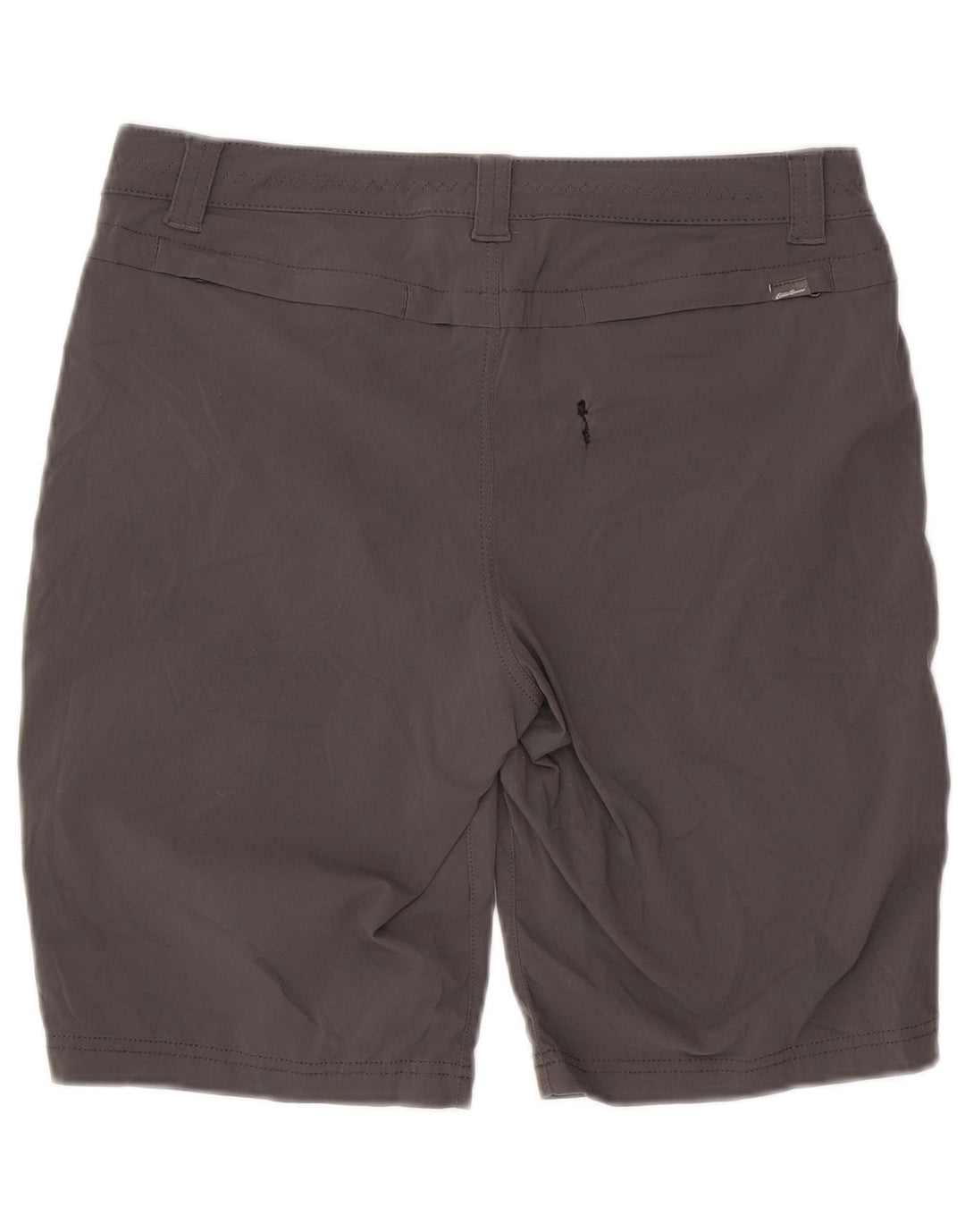 Pantaloncini da trekking da donna Eddie Bauer US 10 Large W32 Nylon grigio