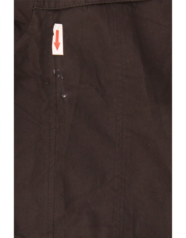 Giacca antipioggia con cappuccio Marks & Spencer da uomo blu Harbour UK 42 XL nera