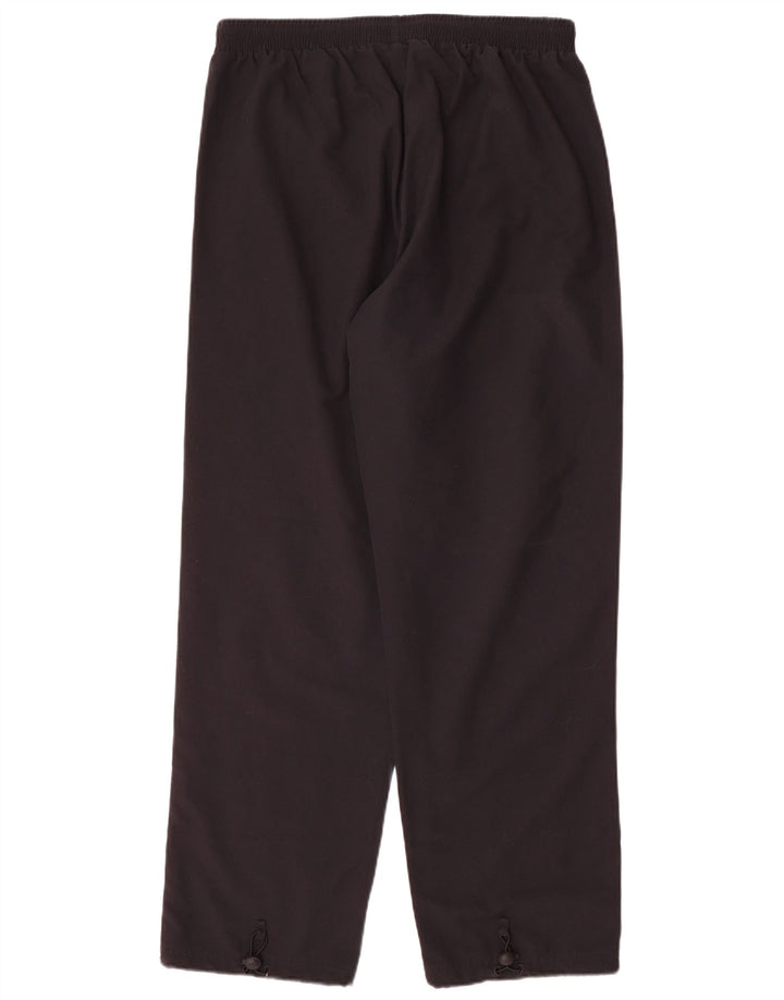Pantaloni da tuta da uomo Adidas Large neri in poliestere