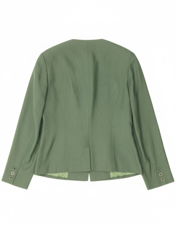 Giacca blazer da donna a 1 bottone Gerry Weber EU 38 Lino verde medio