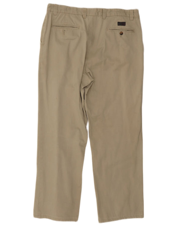 Pantaloni chino pegged da uomo Tommy Hilfiger W38 L28 cotone beige