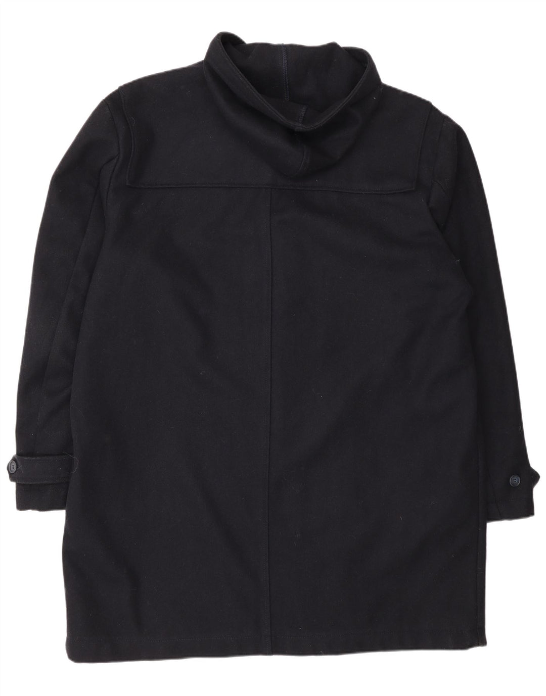 Montgomery da uomo con cappuccio Rifle UK 42 XL Lana blu navy