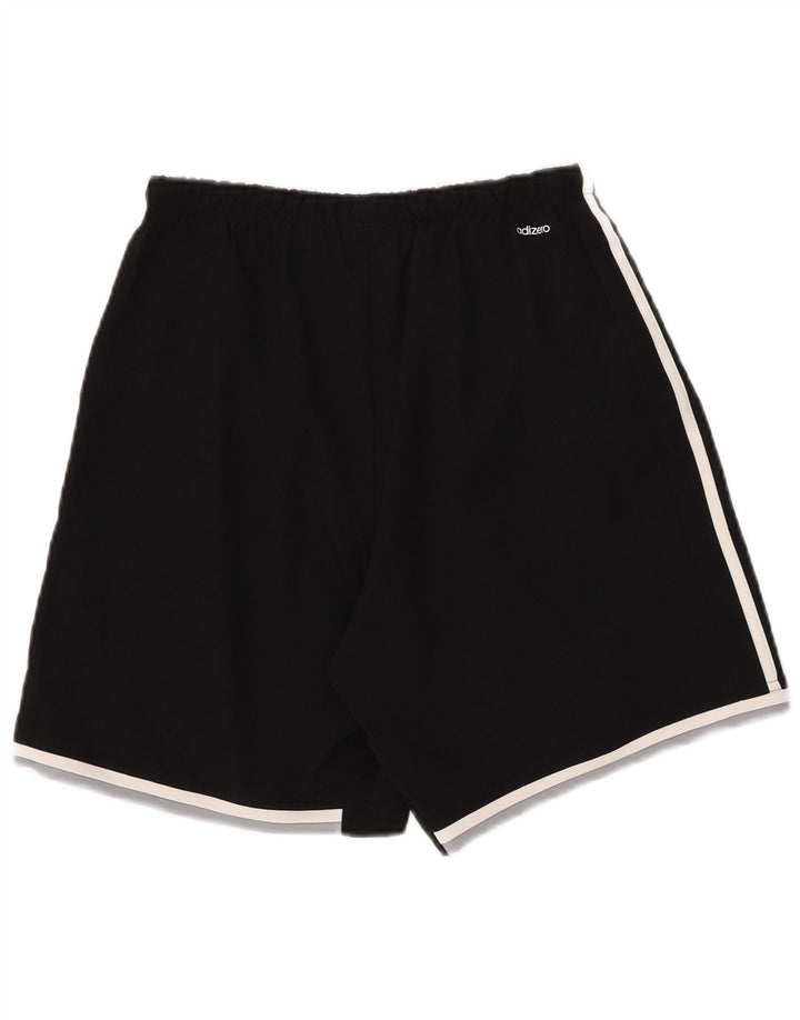 Pantaloncini sportivi da uomo Adidas Medium Black Colourblock in poliestere