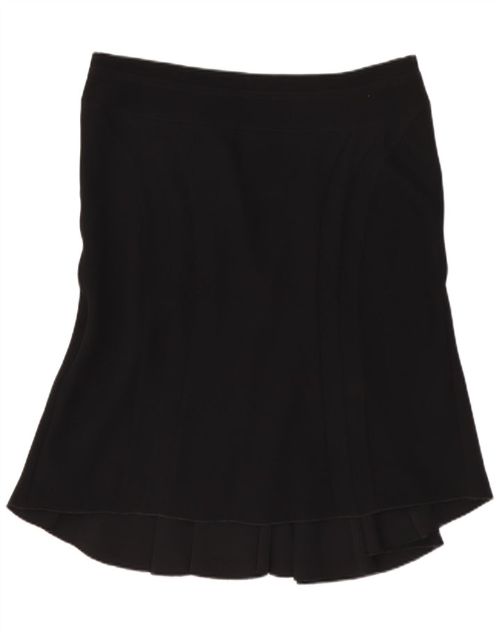 Gonna a tromba da donna BENETTON IT 40 Small W30 Poliestere nero