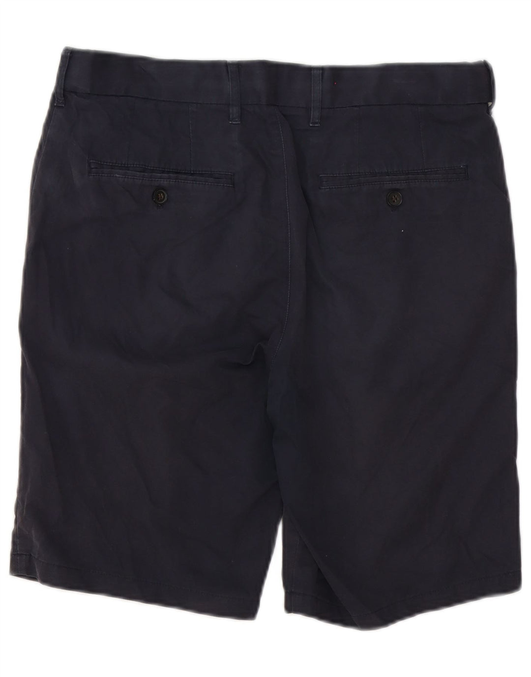 Pantaloncini chino da uomo Marks & Spencer W32 cotone blu navy medio