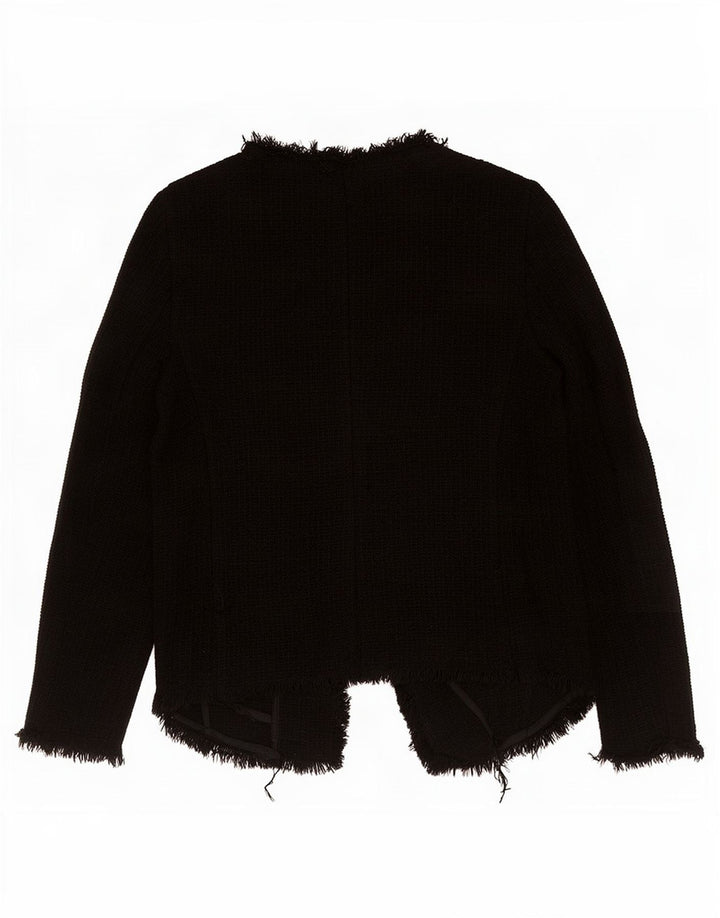 Giacca blazer aperta da donna Zara UK 10 piccola nera