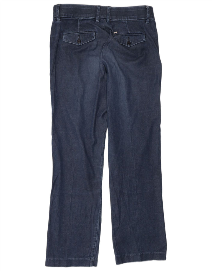 Jeans dritti LEE da donna con etichetta platino US 6 medio W30 L30 cotone blu