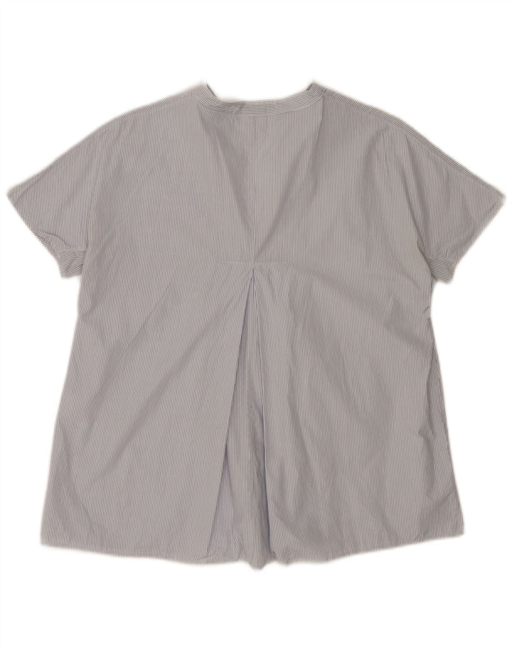 Camicetta da donna Aspesi Top EU 38 Cotone gessato blu medio