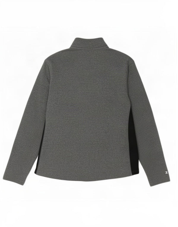 Giacca superiore della tuta da ragazzo Champion 13-14 anni XL Colore grigio