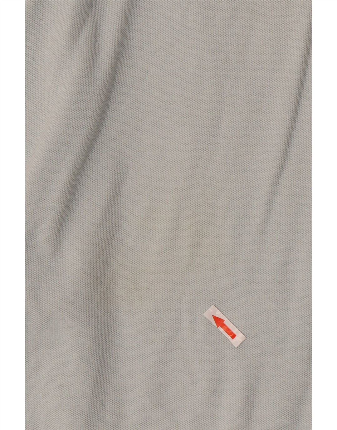 Polo da uomo Fila Large in cotone grigio