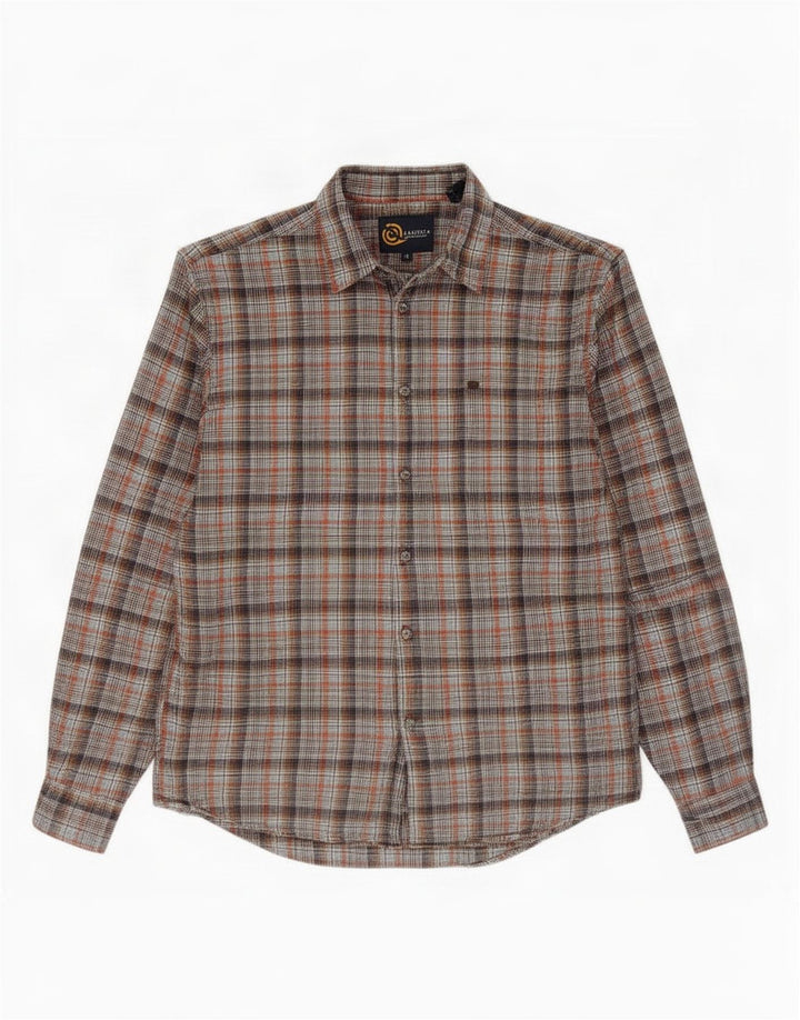 Camicia da uomo Nautica in cotone a quadri multicolore medio