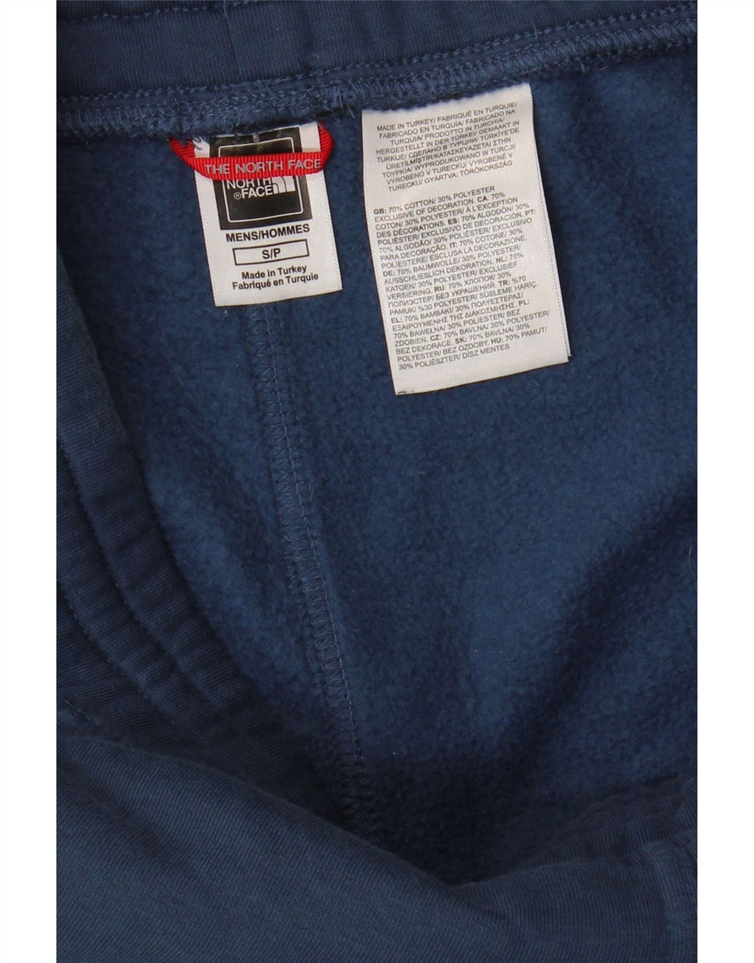 THE NORTH FACE Pantaloni da tuta da uomo Joggers piccoli in cotone blu