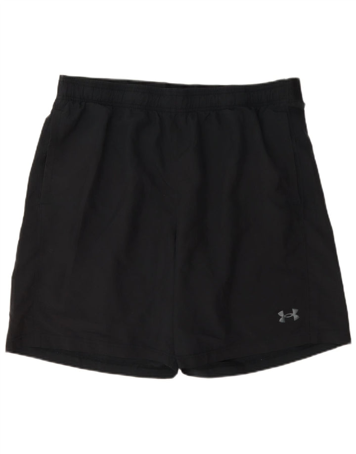 Pantaloncini sportivi regolari da uomo Under Armour XL poliestere nero