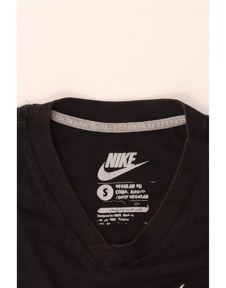 T-shirt NIKE da uomo con vestibilità regolare, piccola, nera