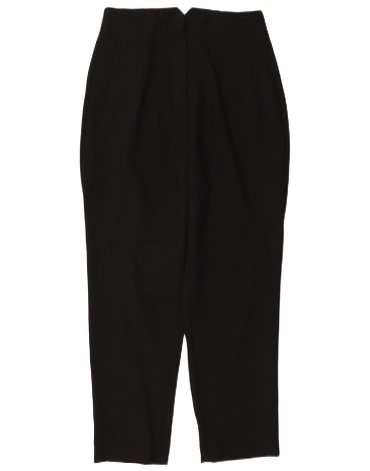 Pantaloni casual affusolati da donna Zara medi W28 L26 poliestere nero