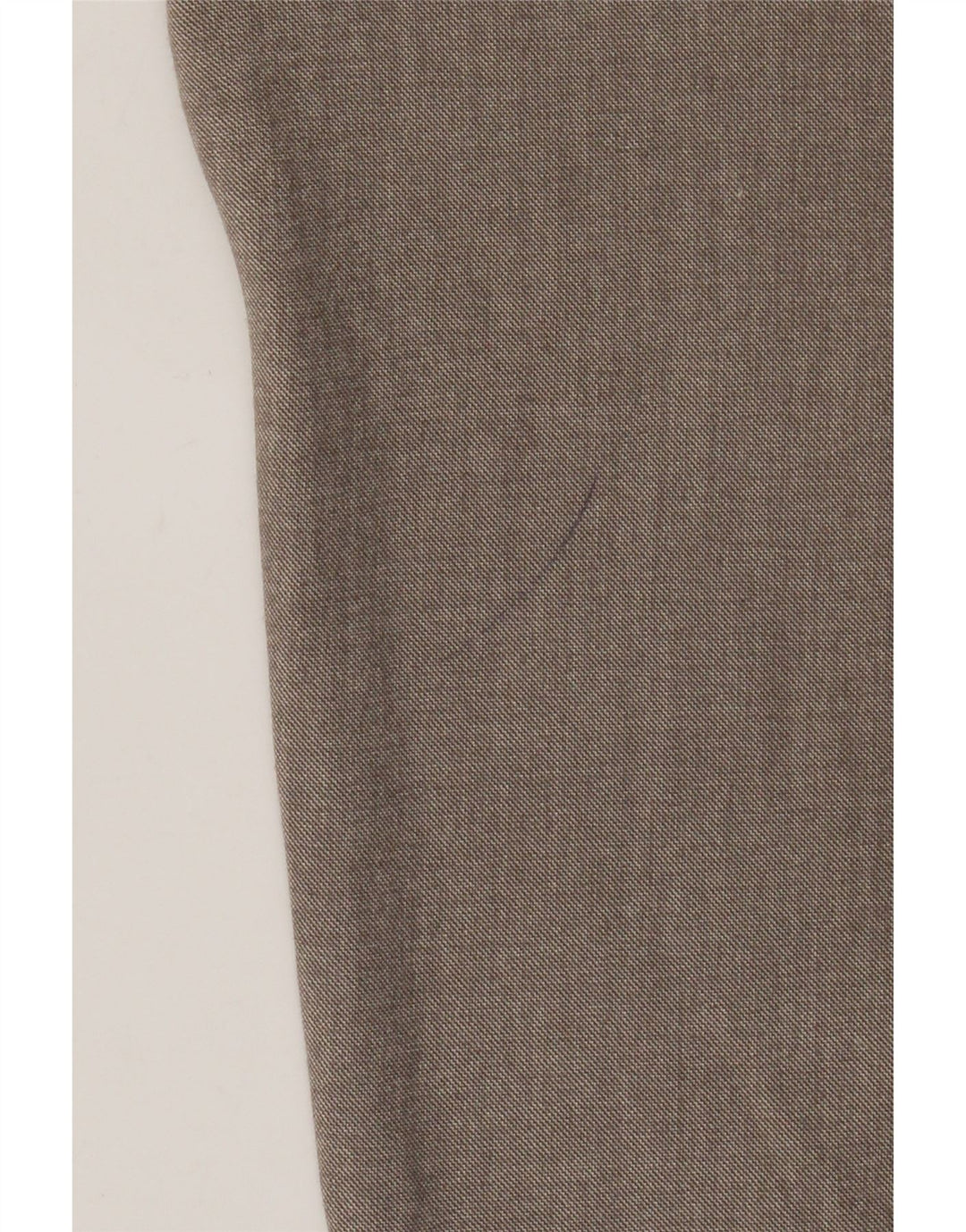 Pantaloni da abito slim da uomo Zara EU 44 Large W34 L29 Poliestere marrone