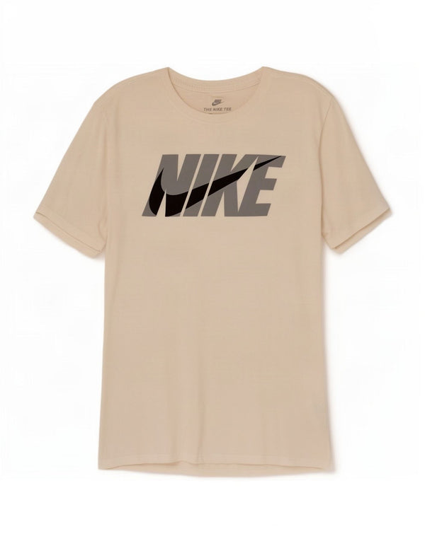 T-shirt grafica Nike da uomo con taglio atletico, piccola, in cotone bianco