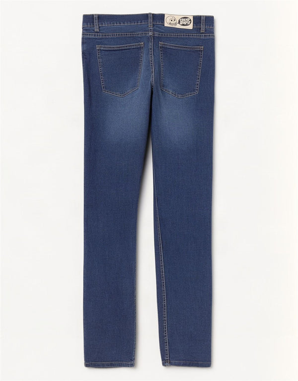 Jeans slim da donna economici Monday W31 L30 cotone blu