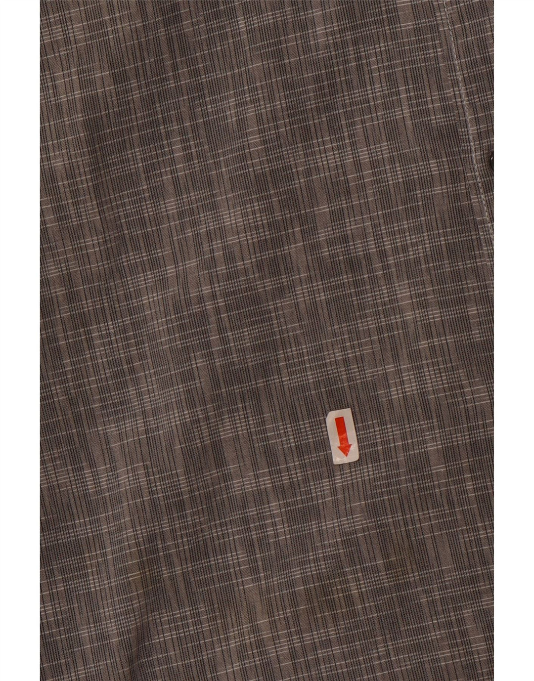 Camicia slim fit da uomo Calvin Klein Jeans in cotone chiazzato grigio medio