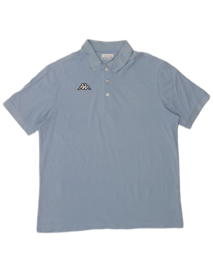 Polo Kappa Uomo XL Cotone Blu