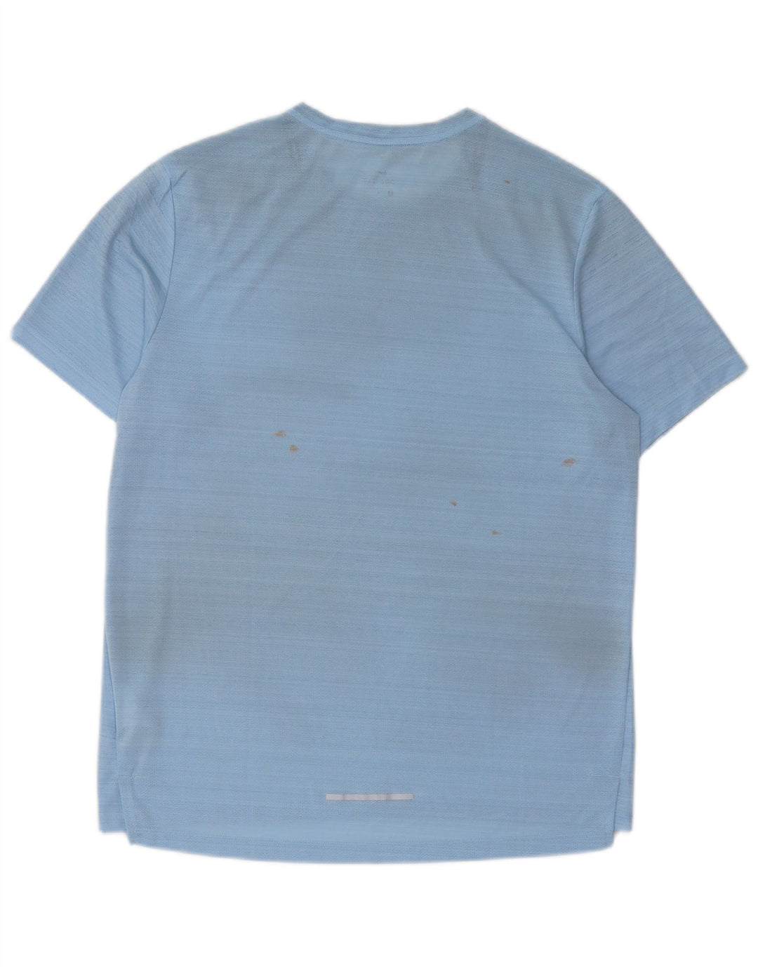 T-shirt Nike Dri Fit da uomo, top in poliestere blu medio