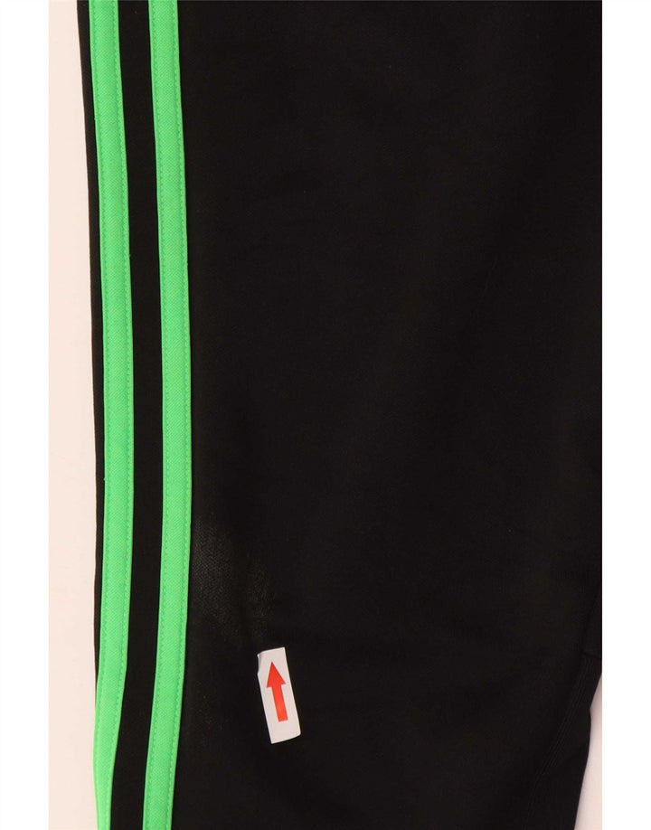 Pantaloni da tuta Adidas Climacool da uomo piccoli in poliestere nero