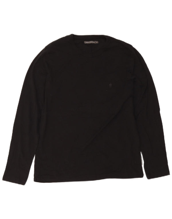 Maglia da uomo a maniche lunghe French Connection XL in cotone nero