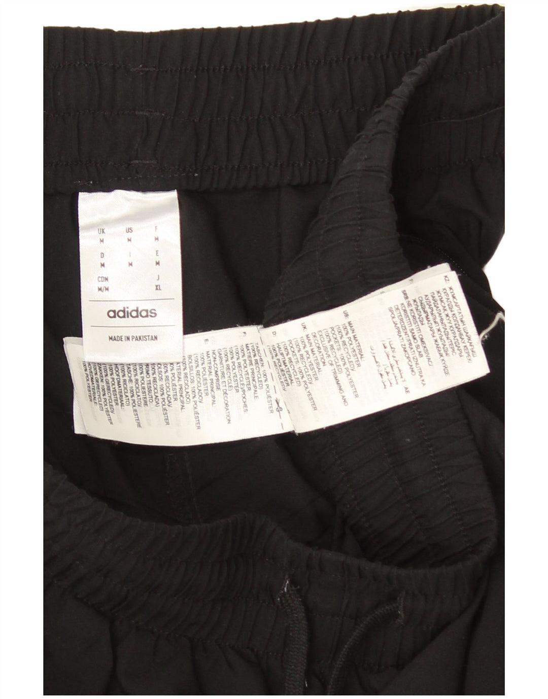 Pantaloni da tuta da uomo Adidas Medium Nero Poliestere