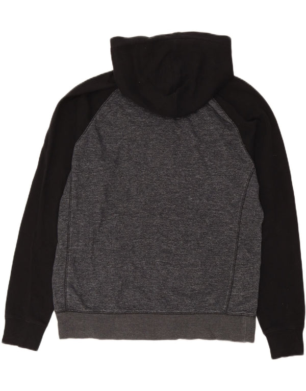 Maglione con cappuccio da uomo Billabong grande in cotone color block grigio