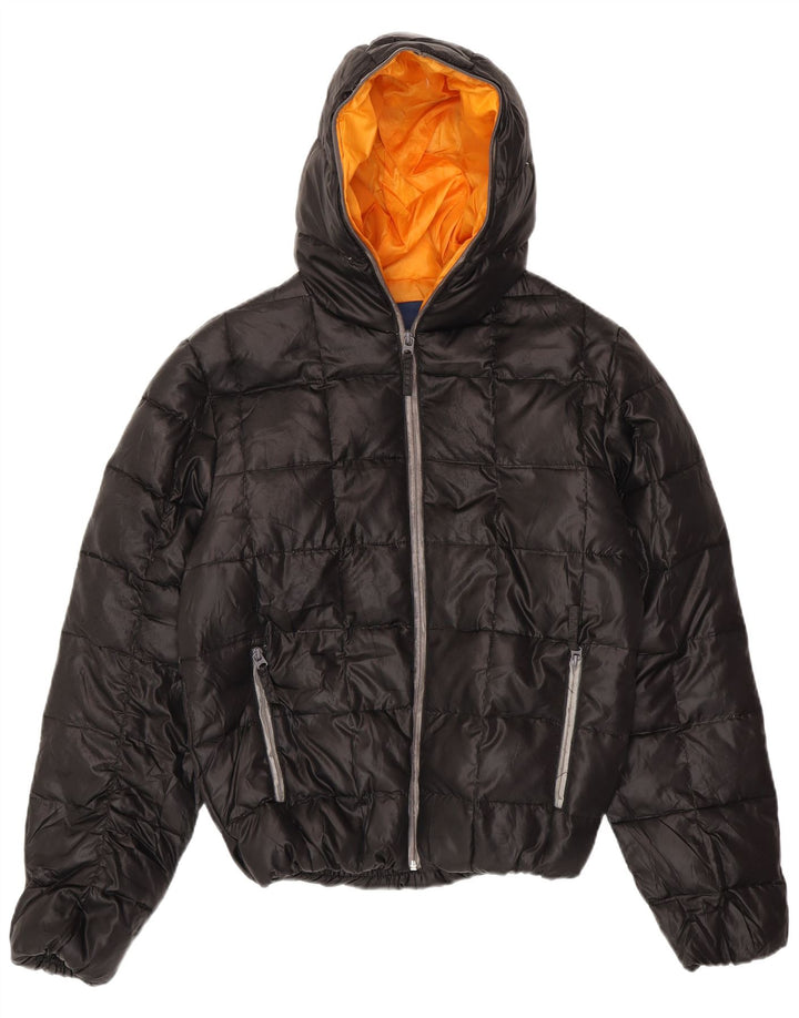 Giacca imbottita con cappuccio Zara da ragazzo 13-14 anni XL poliestere nero