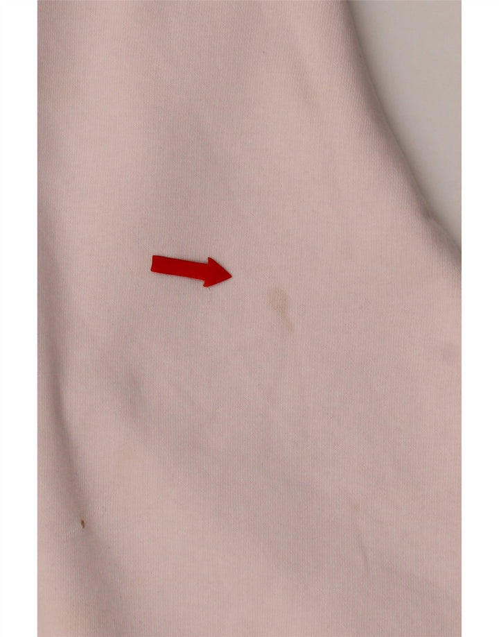Felpa da donna Marks & Spencer UK 16 grande cotone rosa