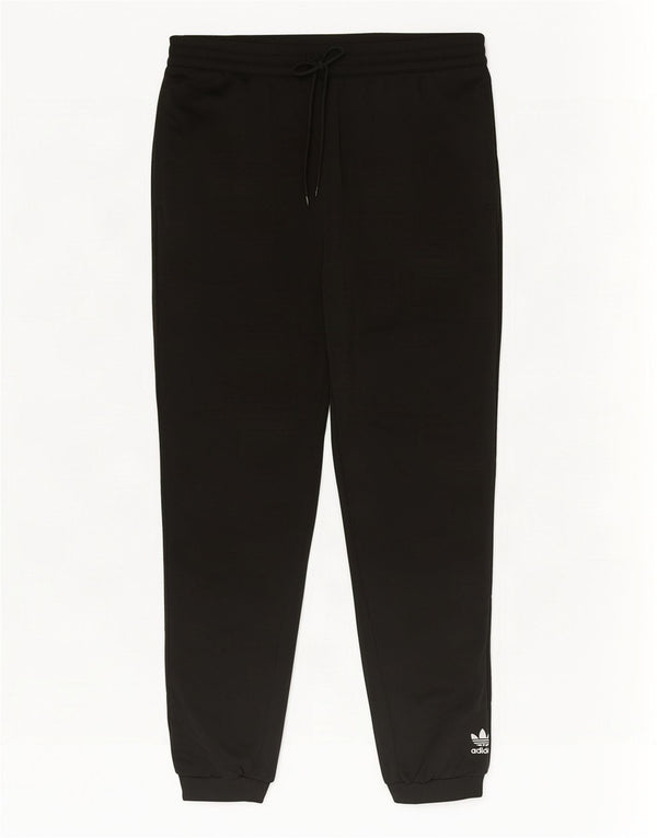 Pantaloni da tuta da uomo Adidas Joggers medio poliestere nero
