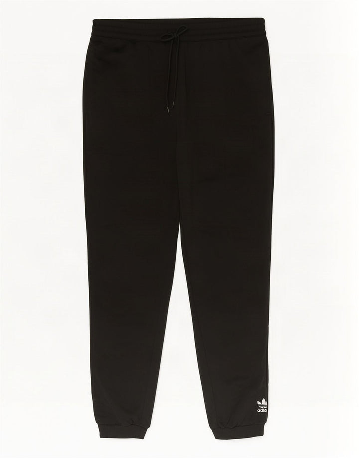 Pantaloni da tuta da uomo Adidas Joggers medio poliestere nero