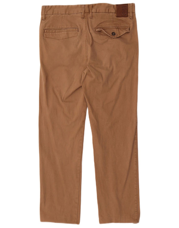 Pantaloni chino dritti da uomo Billabong W30 L27 cotone marrone