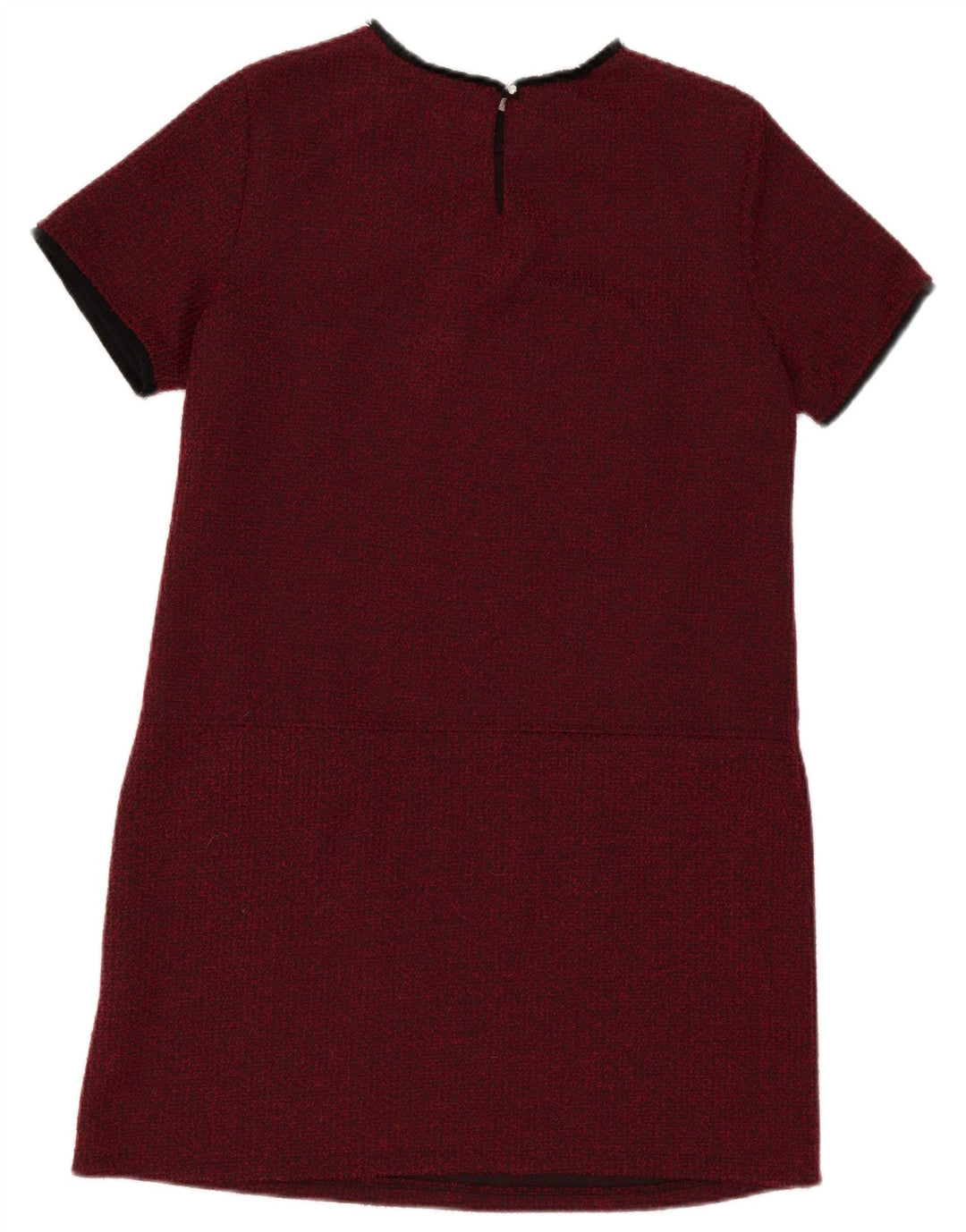 Abito a trapezio da donna Wallis UK 14 Grande poliestere bordeaux