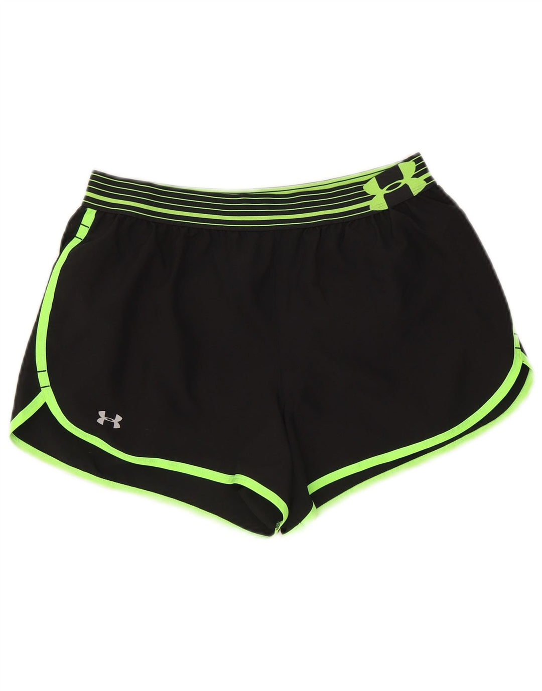 Pantaloncini sportivi da donna Under Armour UK 12 medio nero gessato