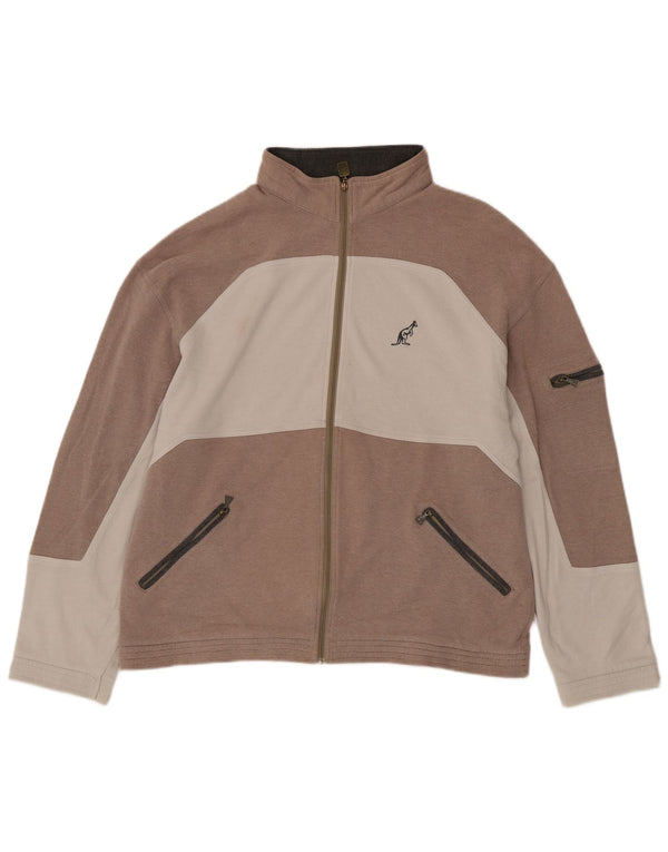 AUSTRALIAN L'ALPINA Giacca da tuta da uomo IT 54 XL Beige Colourblock