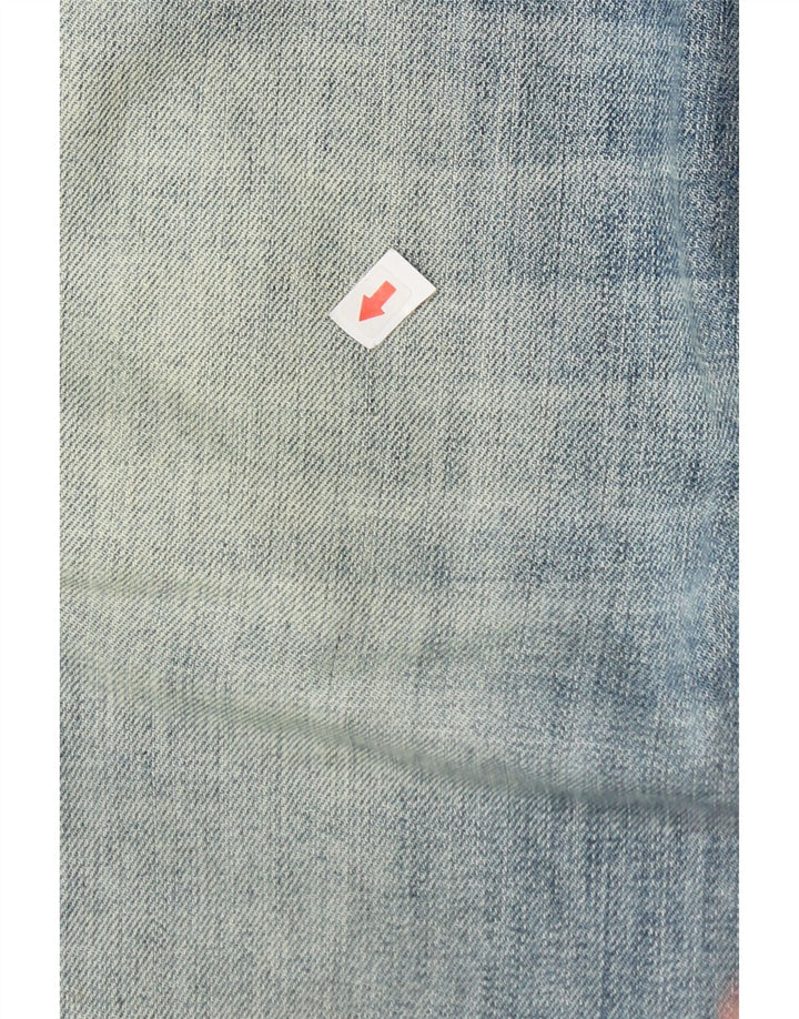 Pantaloncini di jeans da uomo Roy Rogers W33 cotone blu medio
