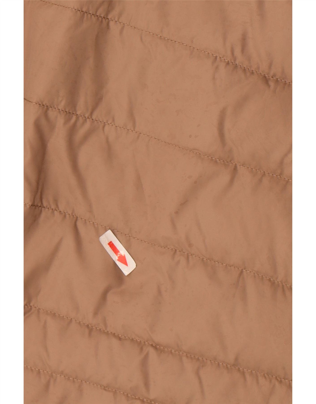 Gilet imbottito da donna Tommy Hilfiger UK 12 Poliestere beige medio