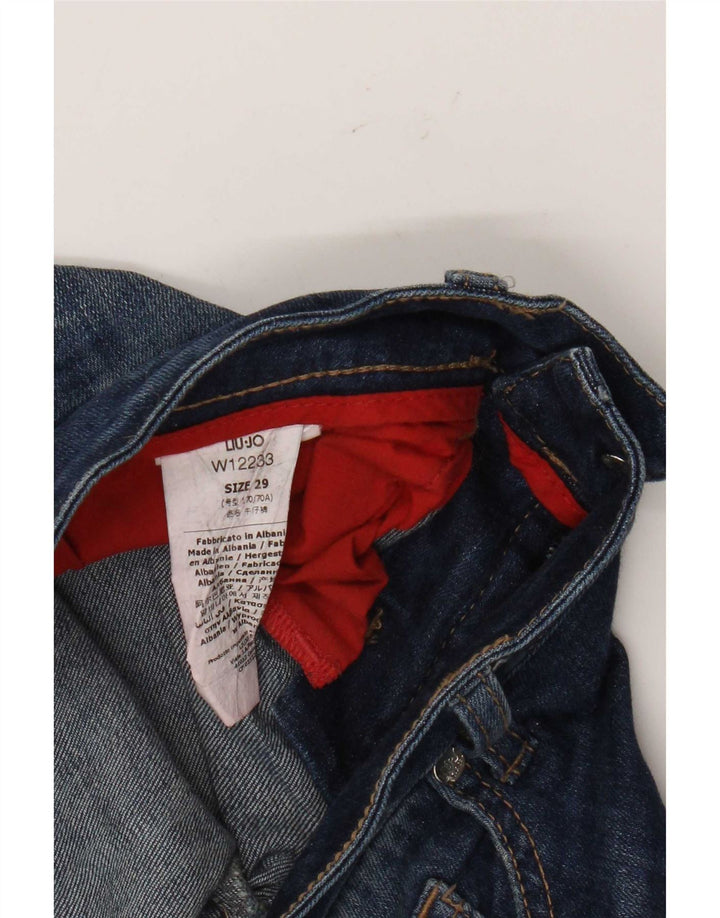 Jeans skinny effetto consumato da donna Liu Jo W29 L31 blu navy