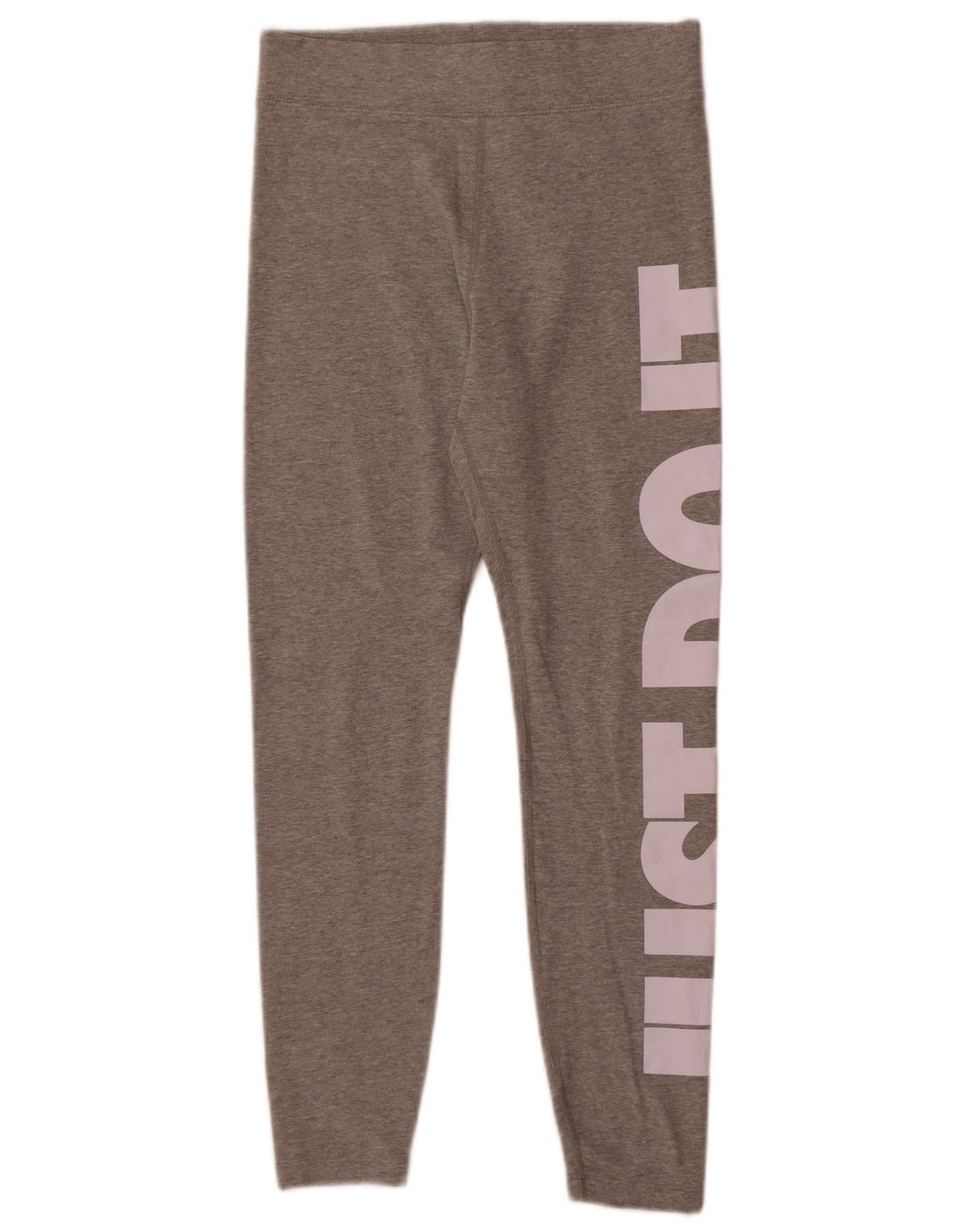 Leggings grafici da donna Nike UK 12 cotone grigio medio