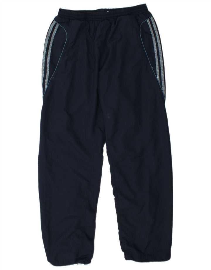 Pantaloni da tuta da uomo ADIDAS Climalite Joggers UK 42/44 Large Blu Navy
