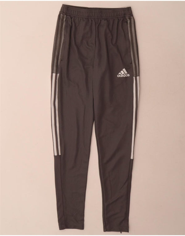 Pantaloni da tuta Adidas Aeroready da uomo XS in poliestere grigio