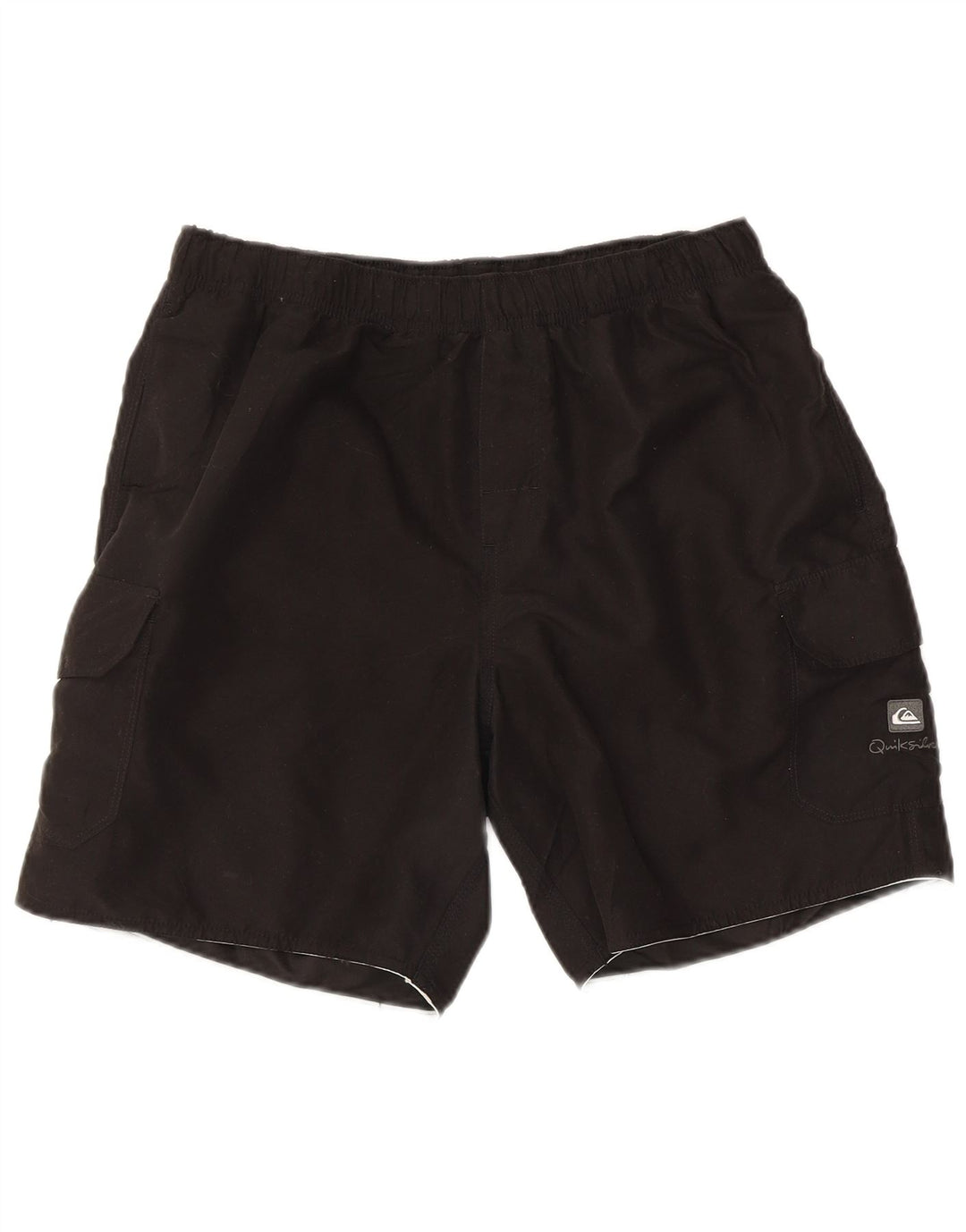 Pantaloncini sportivi cargo da uomo Quiksilver medi neri
