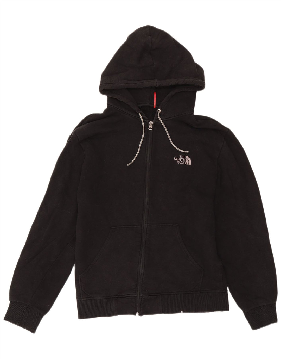 Maglione con cappuccio e zip da uomo The North Face piccolo in cotone nero